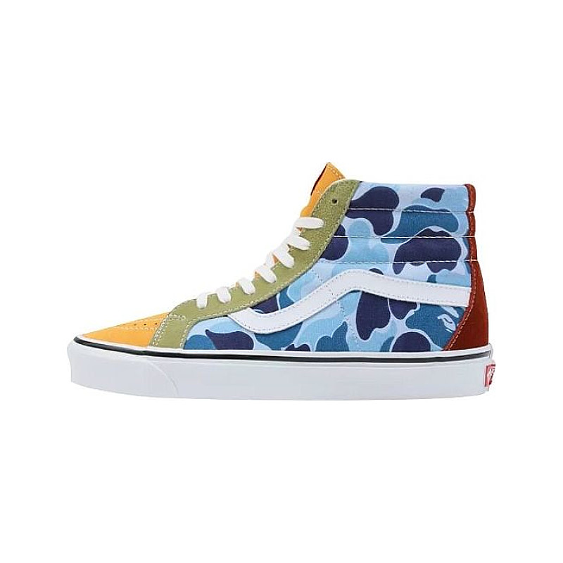 バンズBAPEコラボSK8–HI38DX Vans Sk8-Hi 38 DX 