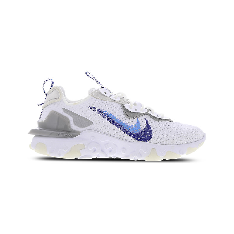 nike react vision white and grey
