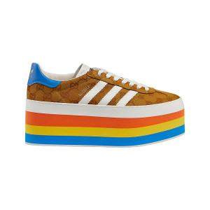 adidas X Gucci Gazelle Original GG Multicolor Platform S 707873_UWV20_7163