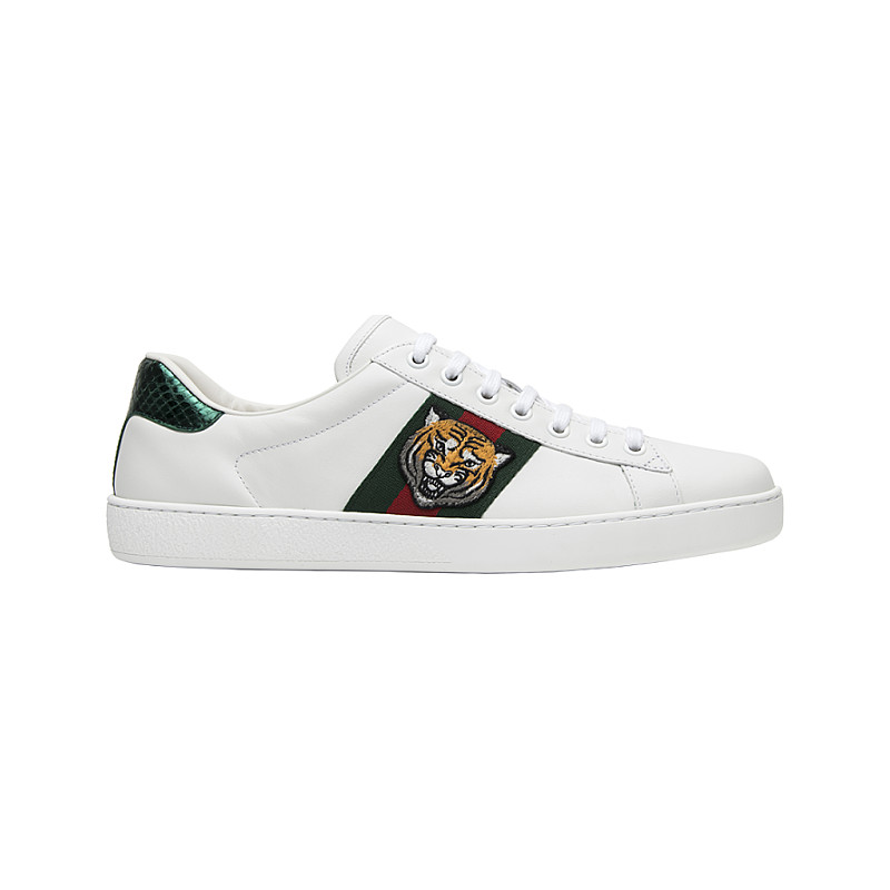 Gucci Ace Embroidered Tiger 457132 A38G0 9064 ab 658 00