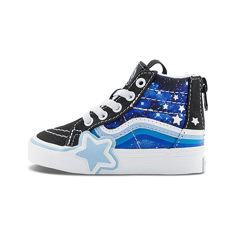 Vans SK8 Hi Zip Rainbow Star Galaxy VN000BVNY61