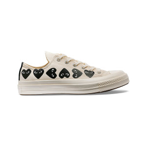 Chuck Taylor All Star 70 Ox Comme DES Garcons Play Heart Milk