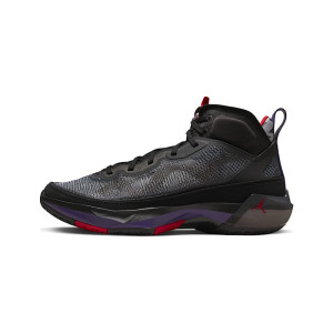 Jordan Air Jordan 37, Black/True Red-Club Purple-Dark Charcoal