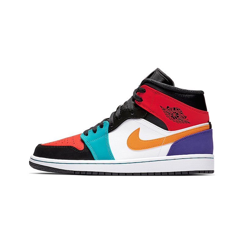 Jordan Nike AJ I 1 Mid Bred Color 554724-125