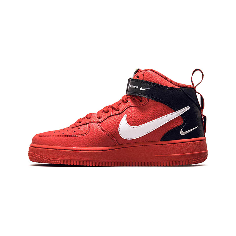 Nike Air Force 1 Mid Utility University Red for Men